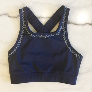 BeachRiot Sport Chevron Studded Bra Size M